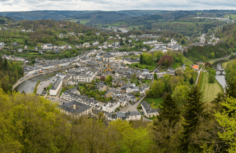 Steden en dorpen ardennen